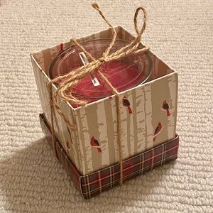 Cinnamon Apple Scented Filled Candle in Gift Box